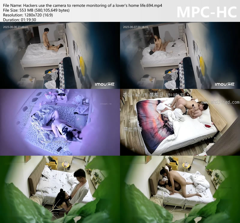 Hackers use the camera to remote monitoring of a lover's home life.694